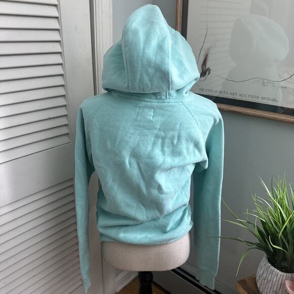 TNA Artitzia Hoodie Womens Small Blue Pullover Baltic Athleisure Spiro Logo - Picture 4 of 8